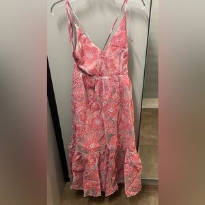 Lulu's Pink Sleeveless Dress